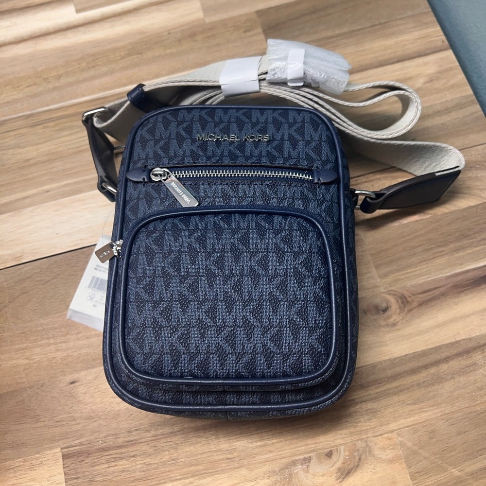 Michael Kors Dark Blue Messenger Bag